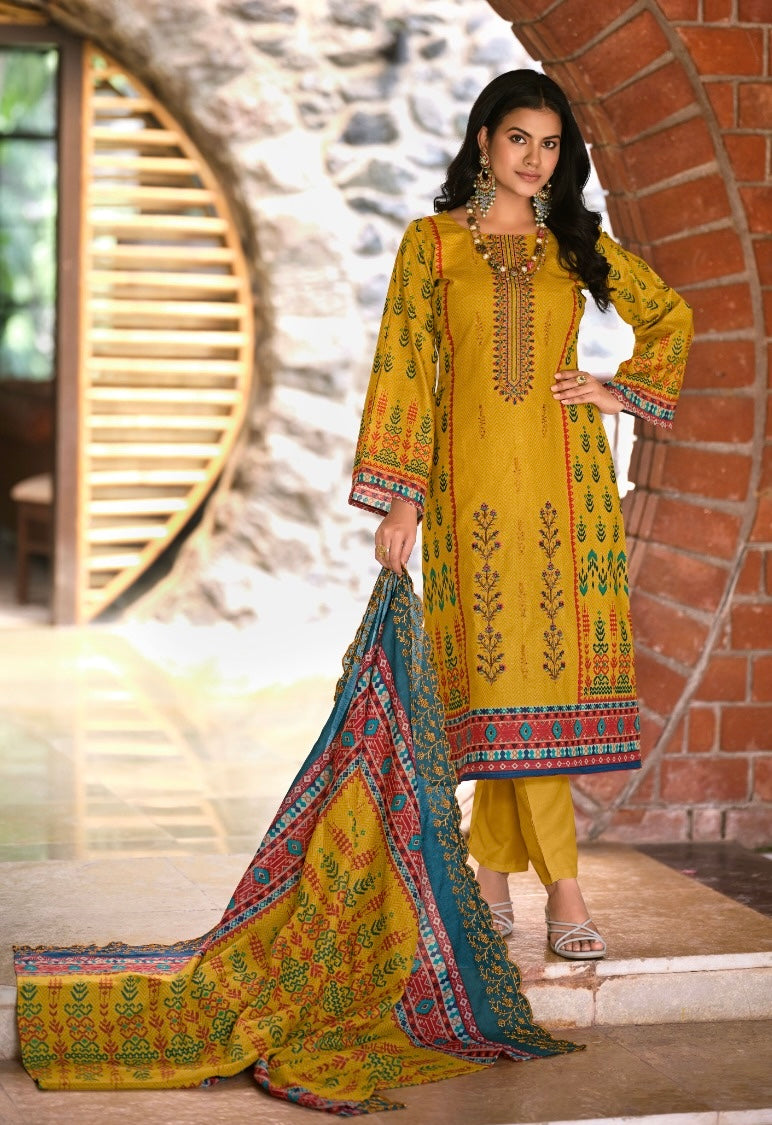 Pakistani unstitched suits