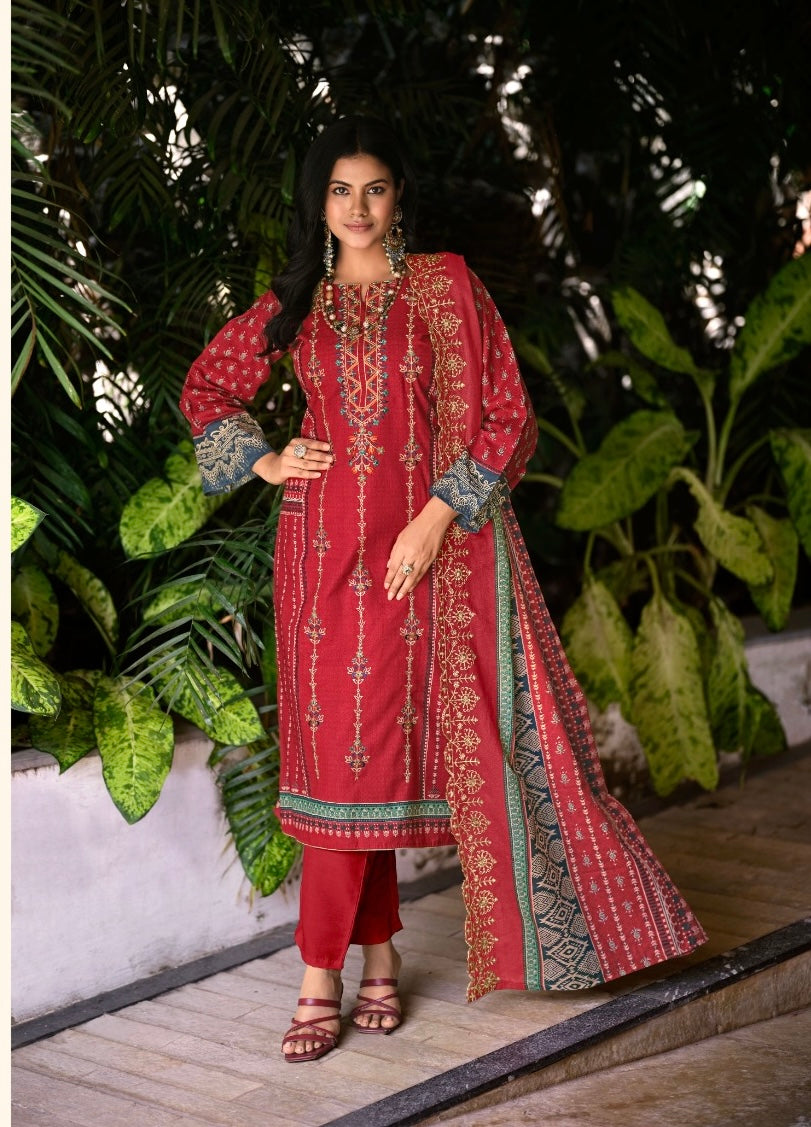 Pakistani unstitched suit