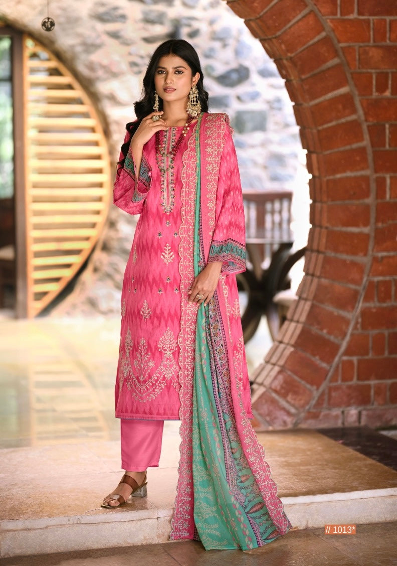 Pakistani unstitched suit