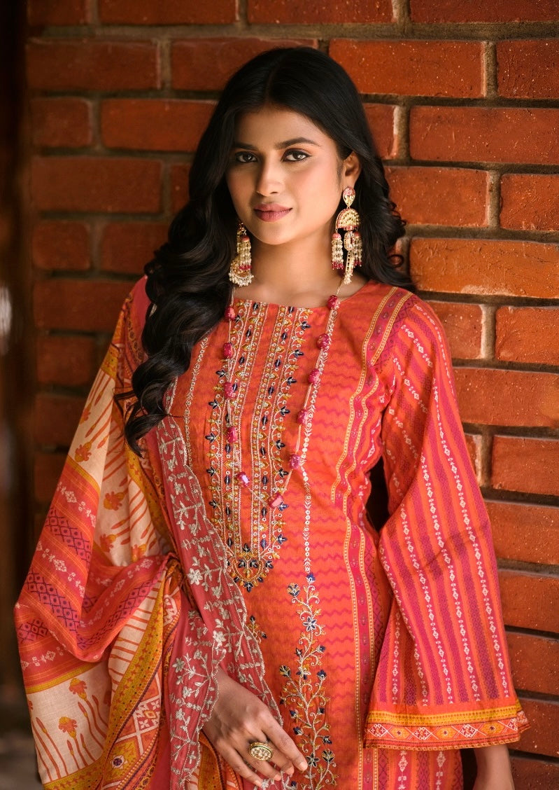 Pakistani unstitched suit